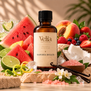 Esencia de Sandia dulce a base de aceite para perfumar velas elaboradas en cera de soya