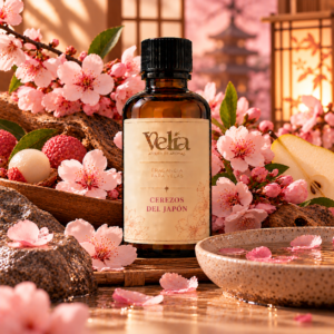 Esencia de Cerezo del Japòn a base de aceite para perfumar velas elaboradas en cera de soya