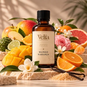 Esencia de Mango Naranja a base de aceite para perfumar velas elaboradas en cera de soya