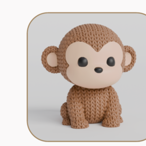 Molde Monito Crochet