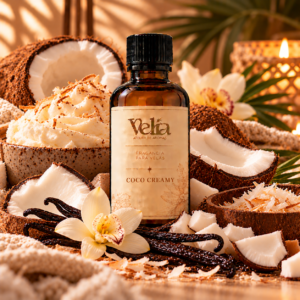 Esencia de Coco a base de aceite para perfumar velas elaboradas en cera de soya