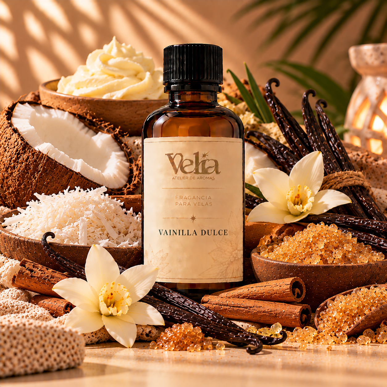 Esencia de Vainilla Dulce a base de aceite para perfumar velas elaboradas en cera de soya