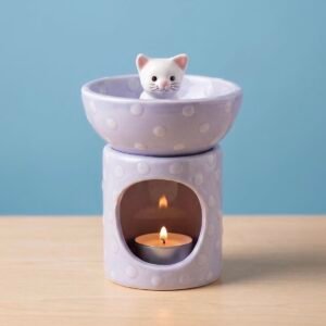 Pebetero para esencias - Gatito
