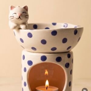 Pebetero para esencias - Gato Feliz