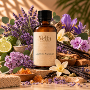 Esencia de Lavanda Vainilla a base de aceite para perfumar velas elaboradas en cera de soya